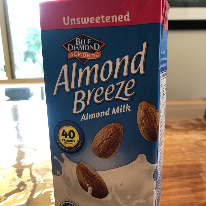 photo of Blue Diamond Almond Milk Original shared by @plantbasedancer on  07 Feb 2021 - review