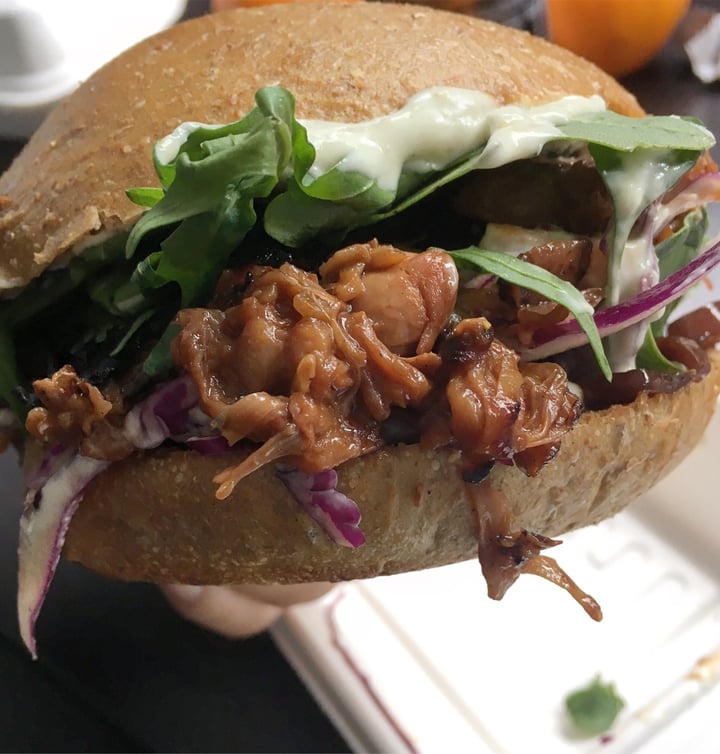 photo of The Nourished Eatery Jackfruit Burger shared by @carmenlim on  06 May 2020 - review