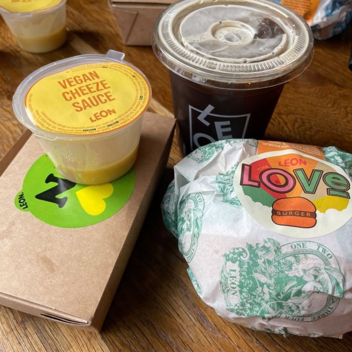 photo of LEON Love burger shared by @clarewoods on  05 Nov 2022 - review