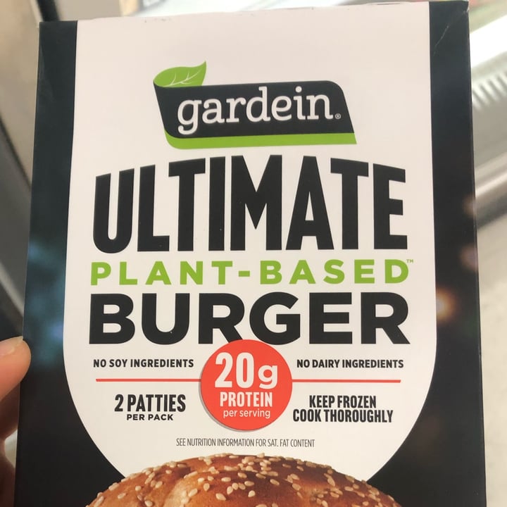 photo of Gardein Plant Based Ultimate Burger shared by @rosy13 on  25 Mar 2022 - review