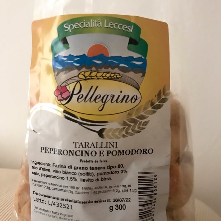 review photo of Pellegrino Tarallini peperoncino E Pomodoro shared by @al3e789 on 14 Apr 2022 - review