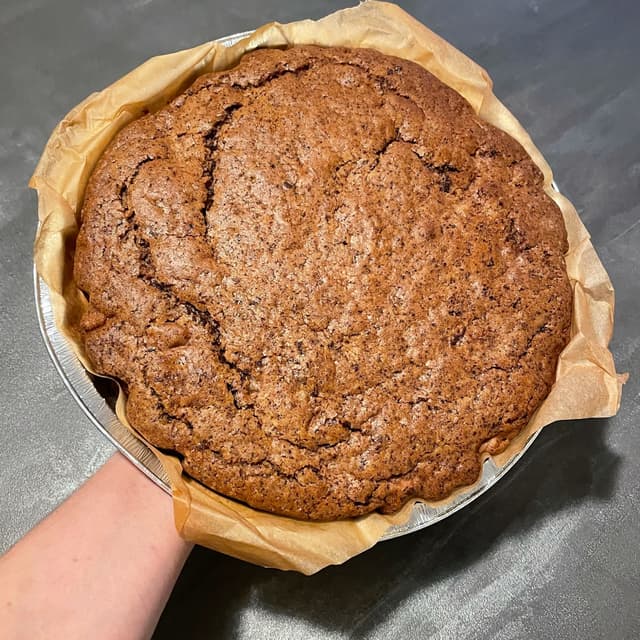 菜肴“Torta cioccolato e pere”的照片