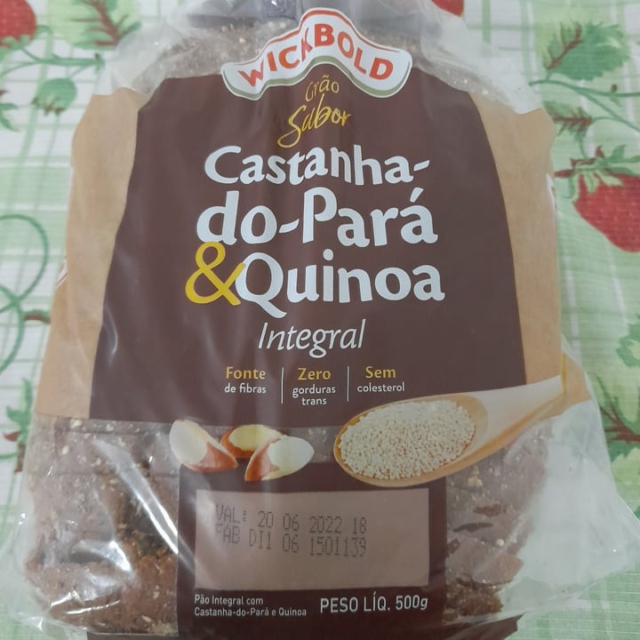 review photo of Wickbold Pão de castanha-do-pará e quinoa shared by @joelmapaulin on 06 Jun 2022 - review