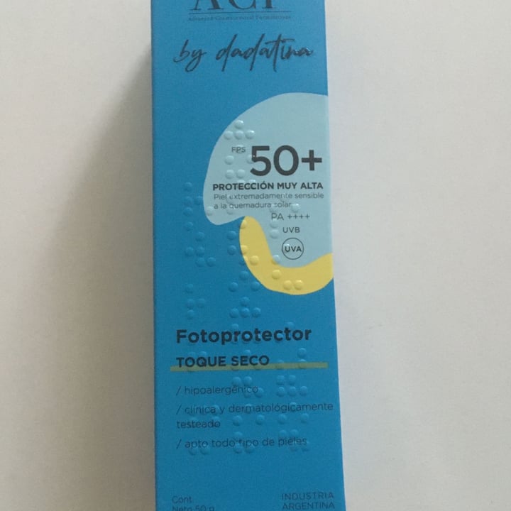 photo of ACF Fotoprotector By Dadatina shared by @nubosidadvariable on  09 May 2022 - review