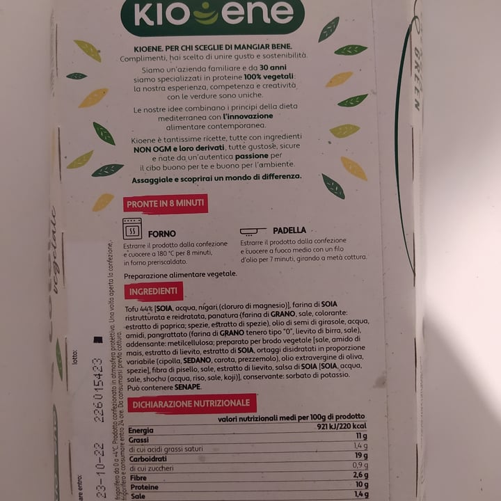 review photo of Kioene Cotoletta vegetale shared by @nathalych on 23 Sep 2022 - review