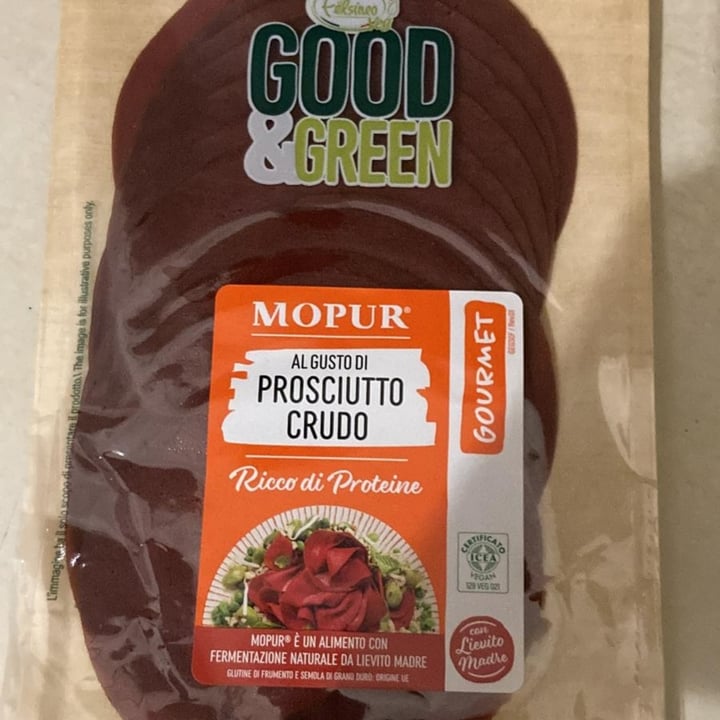 photo of Good & Green Affettato vegetale al prosciutto crudo shared by @ciaciusburger on  02 Jun 2022 - review
