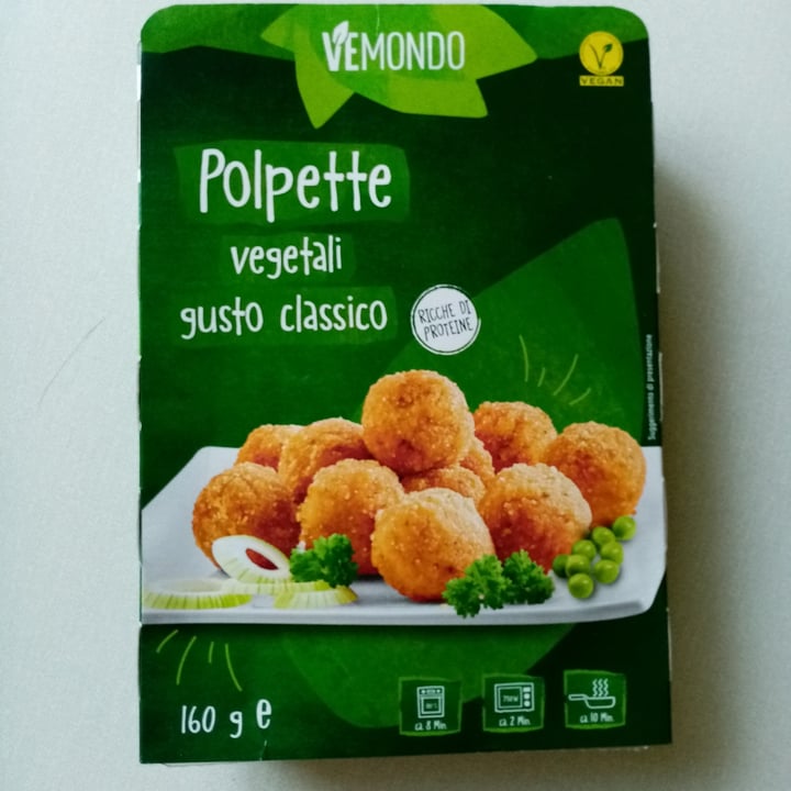 photo of Vemondo polpette vegetali gusto classico shared by @valeveg75 on  23 Aug 2021 - review