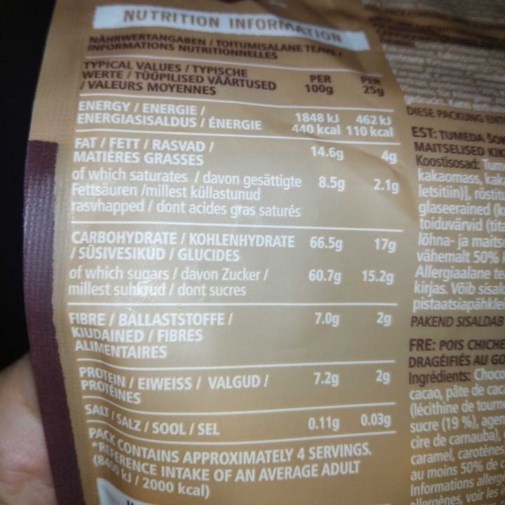 review photo of My Sweet Chickpea Capuccino & dark chocolate shared by @silviamouse on 12 Dec 2021 - review