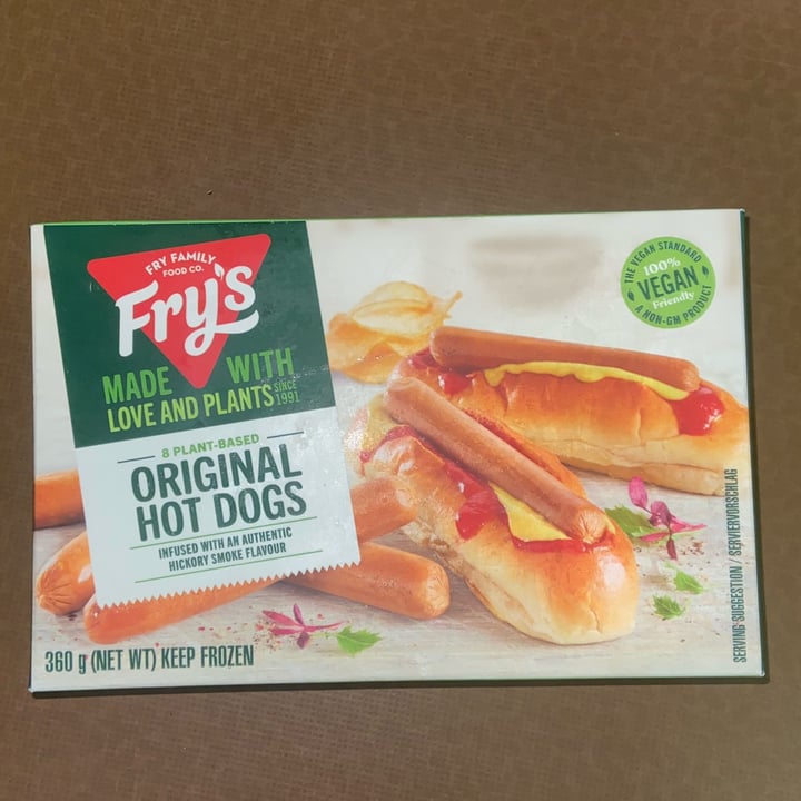 photo of Fry's Family Food Original Hot Dogs shared by @samanthabunnyfluff on  30 Oct 2021 - review