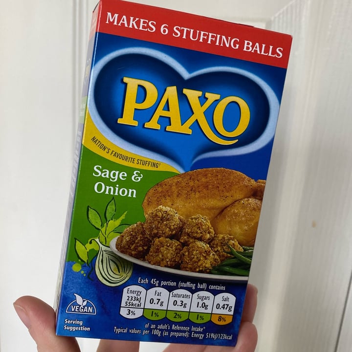 photo of Paxo Sage and Onion Stuffing shared by @selene00 on  26 Dec 2021 - review