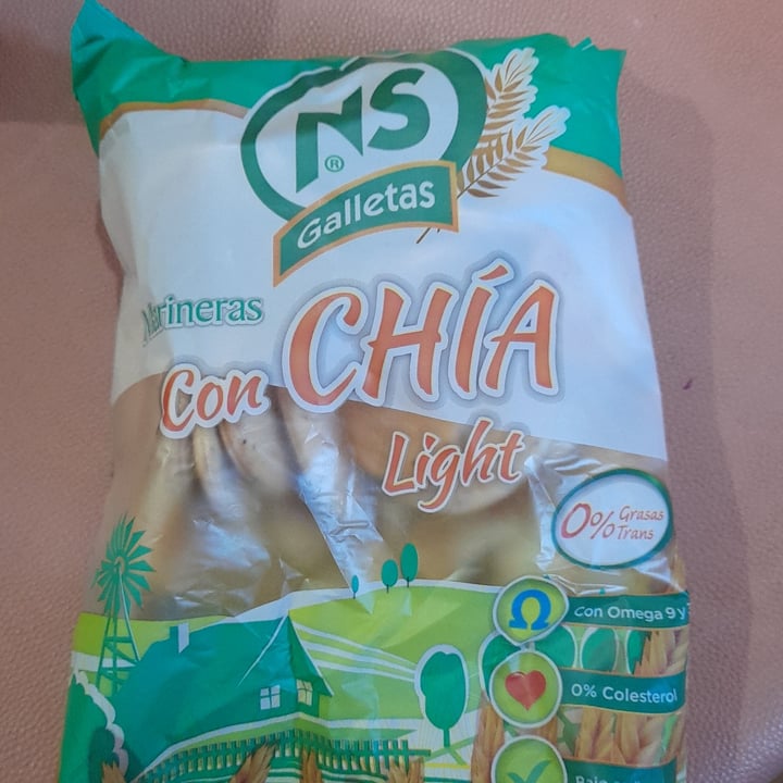 photo of NS Galletas Galletas Marineras con Chia Light shared by @celescami on  04 Sep 2021 - review