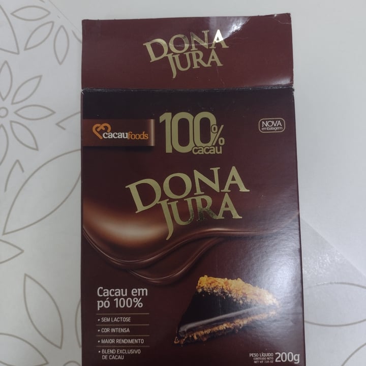 review photo of Dona jura Cacau em pó 100% shared by @vanveg on 24 Apr 2022 - review