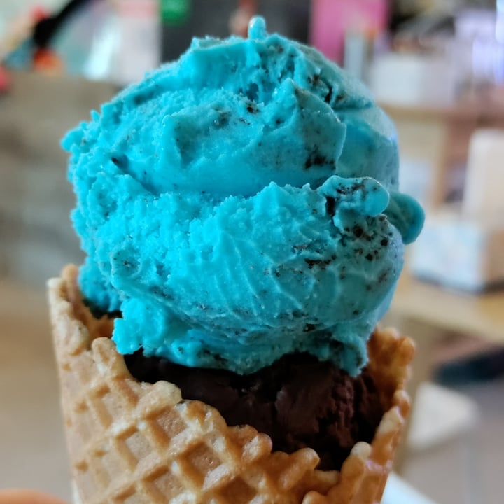 photo of Heartbreak Melts Ice Cream Cafe Cookie Monster shared by @mikebroadhead on  13 Feb 2022 - review