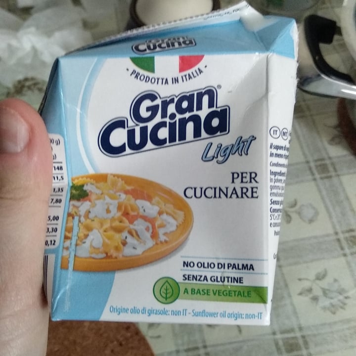 photo of Gran cucina Plant based cream shared by @martinaloi on  06 Apr 2022 - review