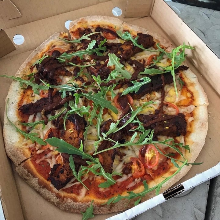 photo of Vegan Street Food ZA Rib & Rocket Pizza shared by @capetownvegan on  18 Oct 2020 - review