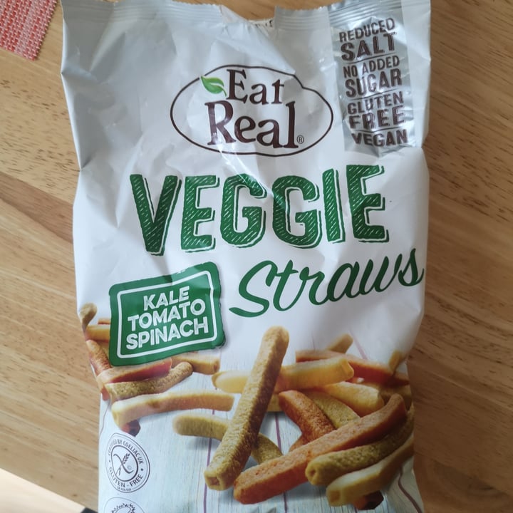 photo of Eat Real Kale, Tomato, Spinach & Potato Veggie Straws shared by @mariadesantis on  05 Jun 2021 - review