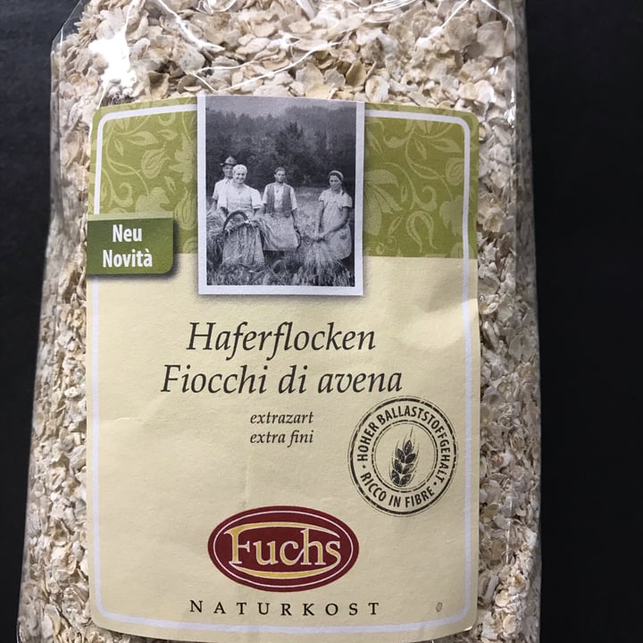 photo of Fuchs Naturkost Fiocchi di avena extra fini shared by @elakyra on  30 Nov 2021 - review