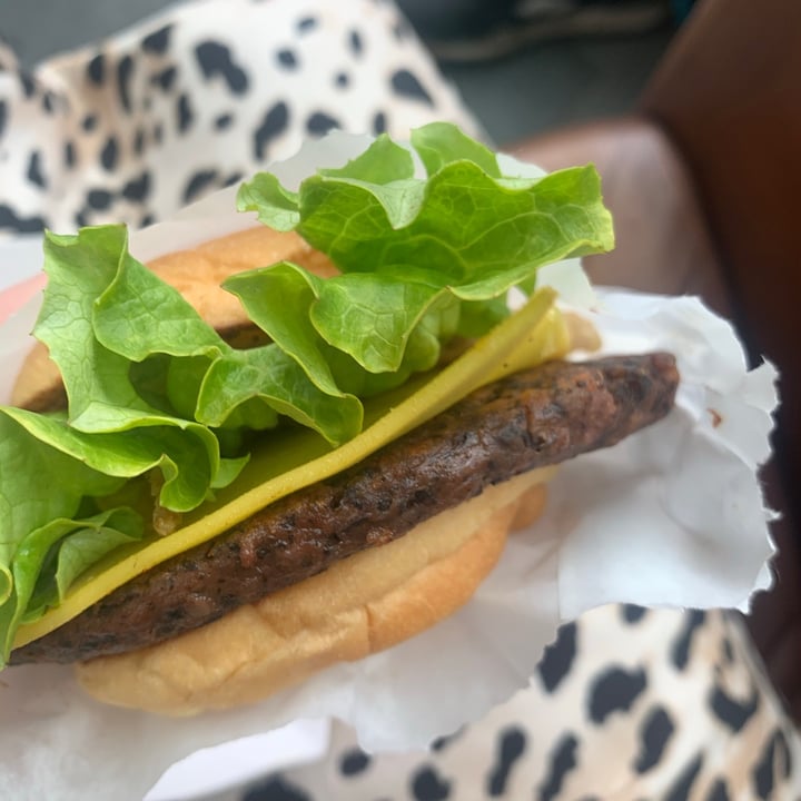 photo of Shake Shack Stratford Crispy Shallot Burger shared by @sallyivens on  28 May 2021 - review