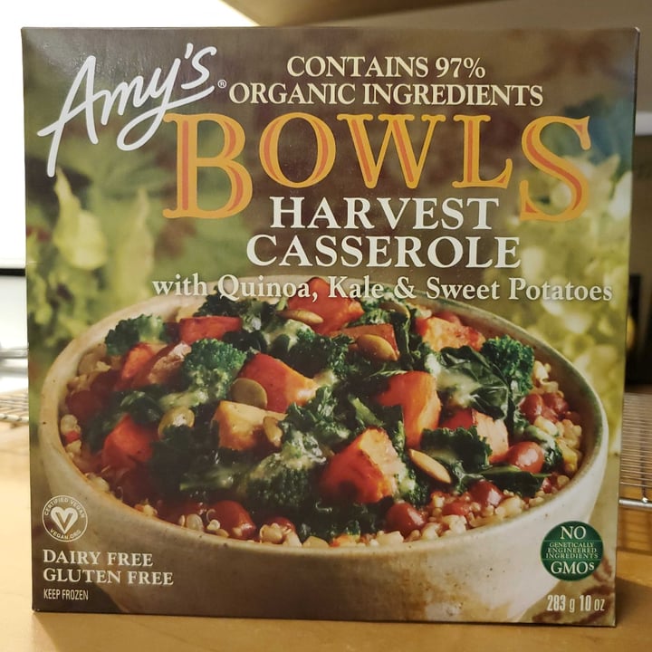 review photo of Amy’s Harvest Casserole Bowl shared by @katoctmay on 03 Jul 2021 - review