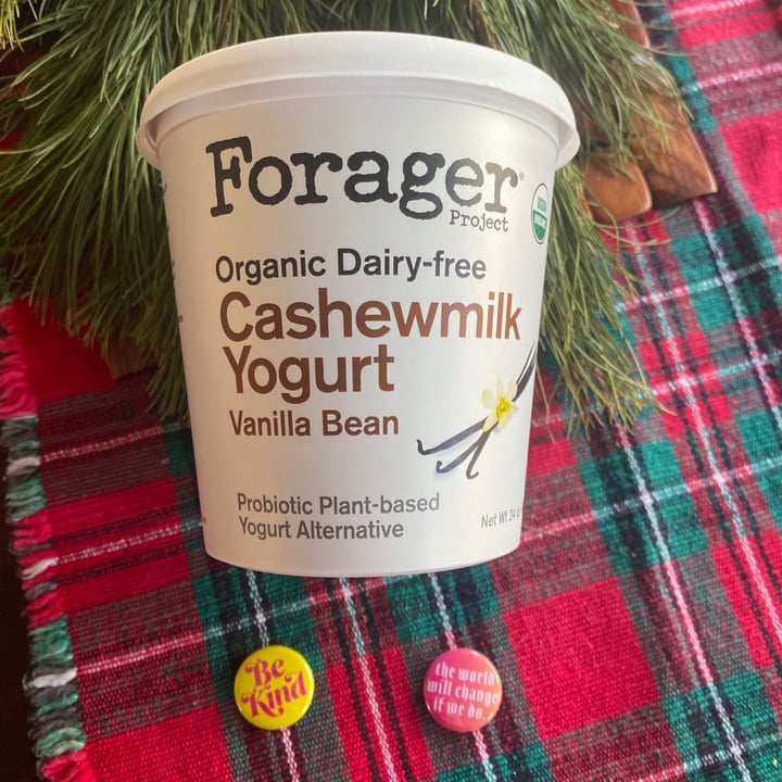 photo of Forager Project Organic Dairy-free Cashewmilk Yogurt Vanilla Bean shared by @kristyahimsa on  26 Dec 2020 - review