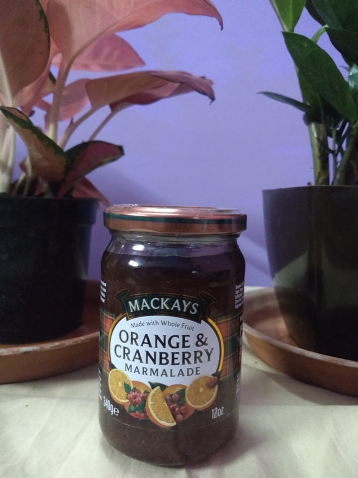 photo of Mackays Orange and Cranberry Marmalade shared by @mkrangan on  14 Mar 2022 - review