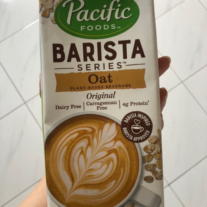 photo of Pacific Foods Barista Series oat milk shared by @doaa on  10 Jan 2021 - review