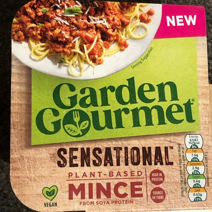 photo of Garden Gourmet Sensational plant based mince shared by @saracdp on  30 Dec 2021 - review