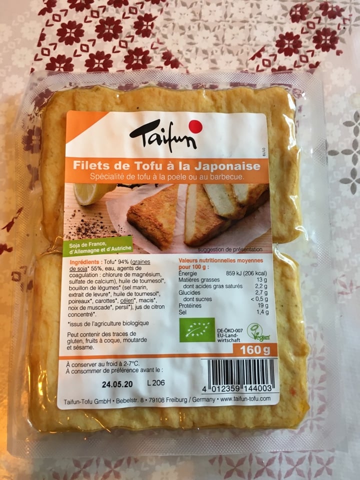 review photo of Taifun Tofu à la Japonaise shared by @fannycat on 19 Mar 2020 - review