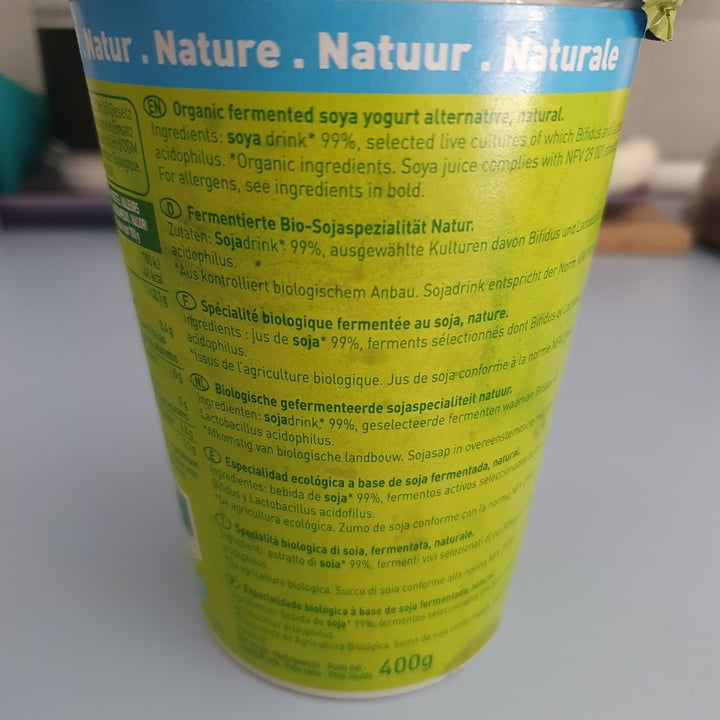 photo of Sojade Yogurt so soja natural shared by @kamymura on  14 Apr 2022 - review