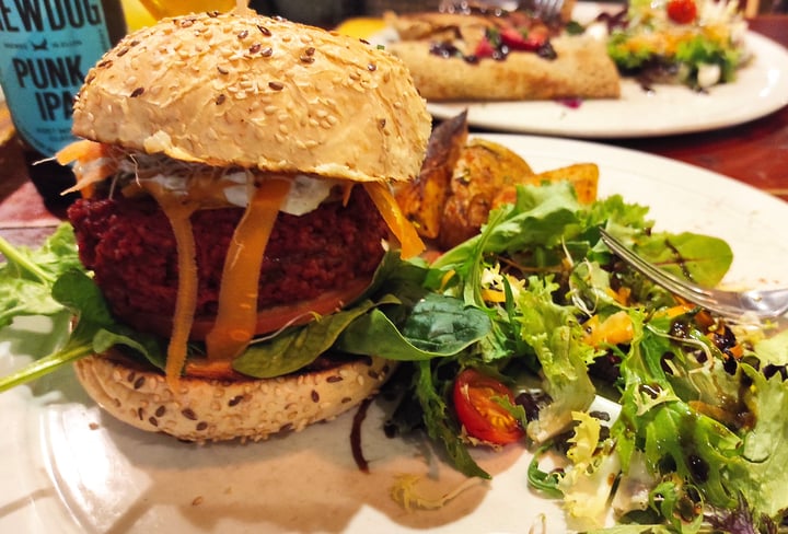 photo of La Cerería Hamburguesa Vegana Sin Gluten shared by @fundacionelhogar on  15 Jun 2021 - review
