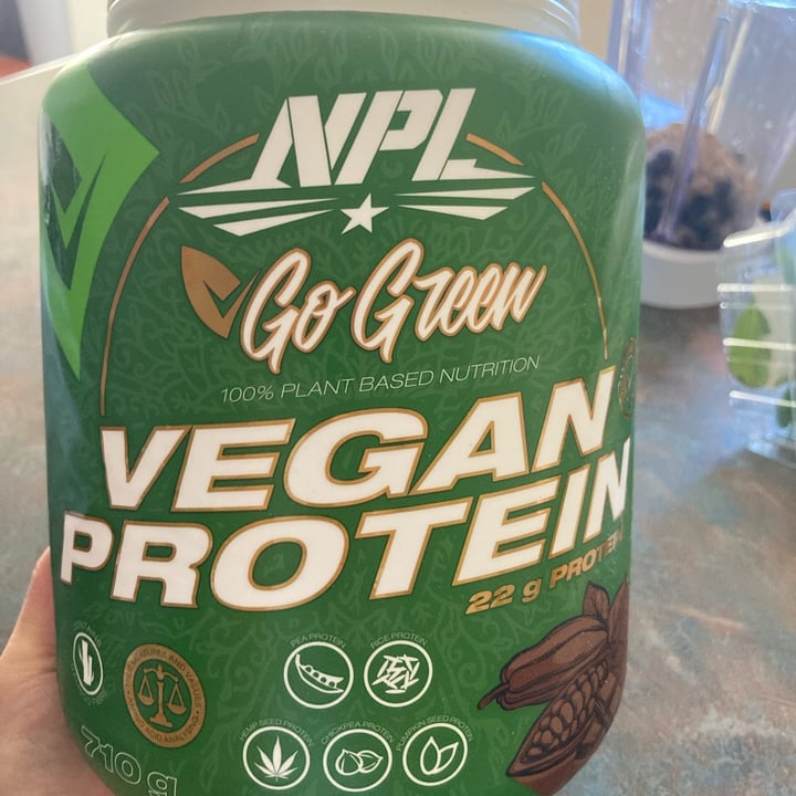 photo of Nutritional Programme Labs (NPL) Vegan Protein Powder shared by @plantbae on  15 Oct 2022 - review