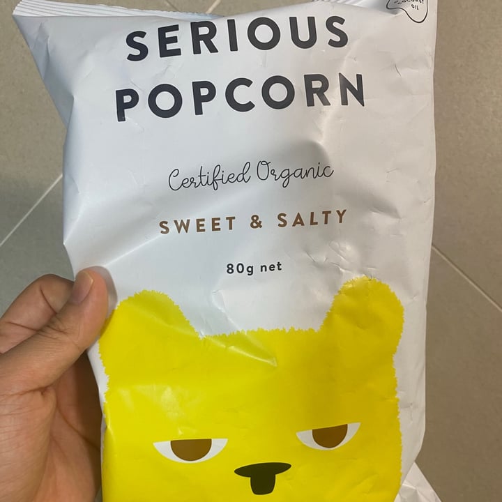 photo of Serious popcorn Serious Popcorn Sweet & Salty shared by @hedgeshogs on  08 Feb 2021 - review