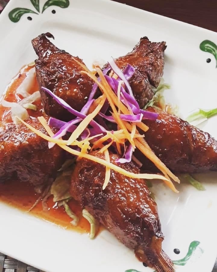 review photo of Thai Vegan (Closed) Sweet Chili Chicken Drumlettes shared by @kelseysanimals on 18 Jan 2020 - review