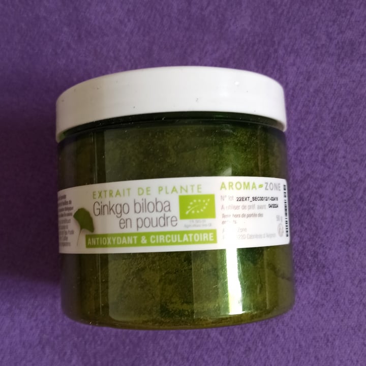 review photo of Aroma-Zone Ginkgo biloba shared by @samona on 23 Aug 2022 - review