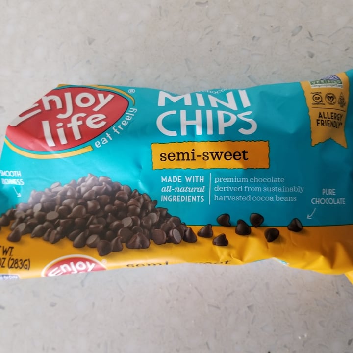 photo of Enjoy Life Semi-Sweet Chocolate Mini Chips shared by @ashleighsmith1987 on  06 Jan 2021 - review