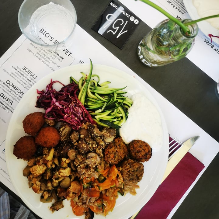 photo of Bio's Kitchen Piatto misto shared by @veganvicky on  31 Aug 2022 - review