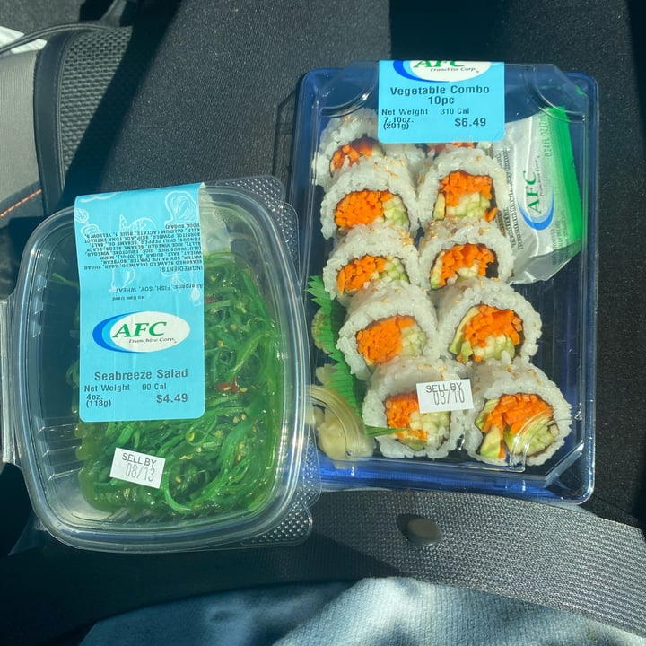 photo of Fred Meyer Sushi shared by @newbeeemily on  03 Oct 2021 - review