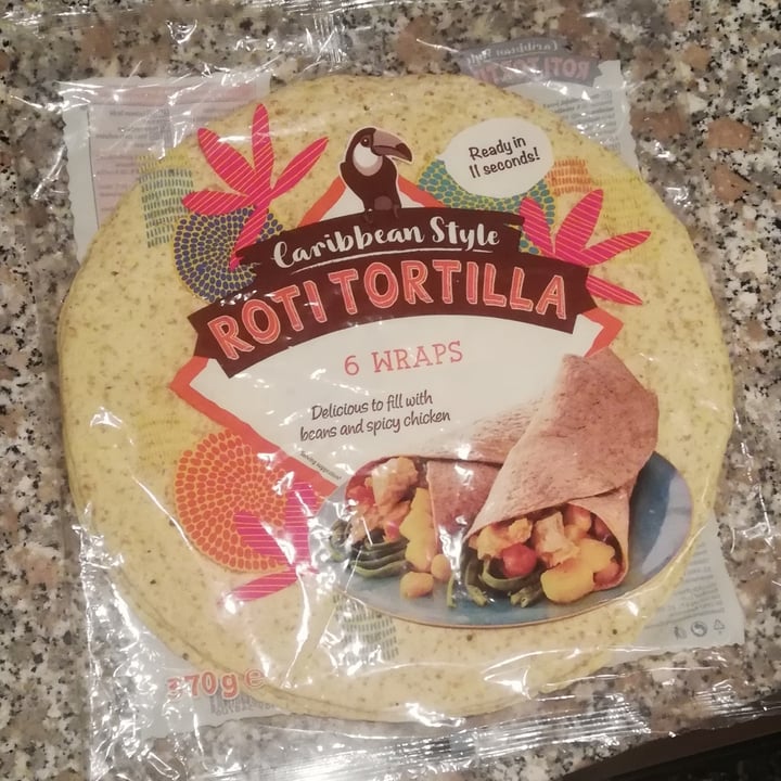 photo of Caribbean Style Roti Tortilla shared by @corinnaa on  25 Sep 2022 - review