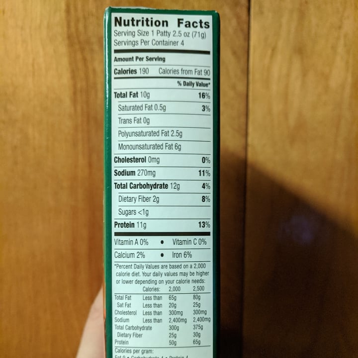 photo of Earth Grown Meat Free Chickenless Patties shared by @thevalleyvegan on  24 Oct 2020 - review