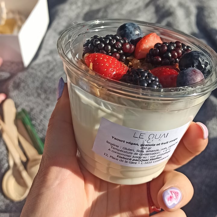 photo of L'atelier Steffen vegan yogurt with berries shared by @annamiou on  14 May 2022 - review