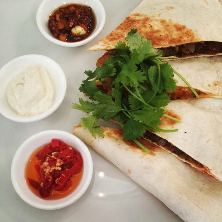 photo of Plant Quesadillas shared by @milapraschma on  11 Feb 2020 - review
