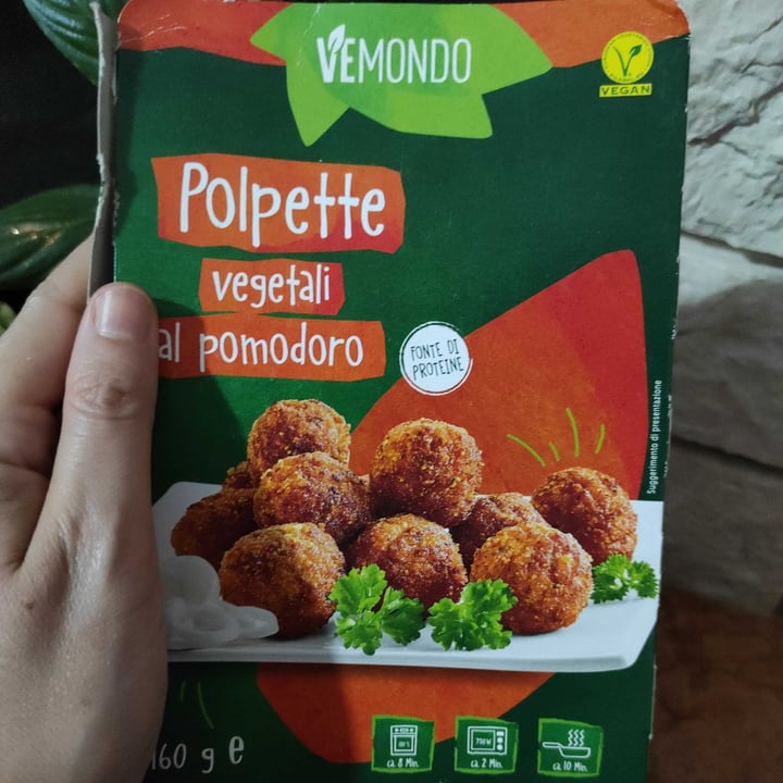 photo of Vemondo  Polpette Vegetali al Pomodoro shared by @edvige83 on  15 Aug 2022 - review