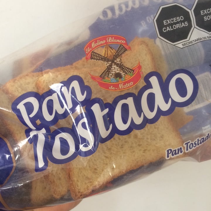 photo of El molino blanco de Mateo Pan Tostado shared by @veganely on  17 Sep 2021 - review