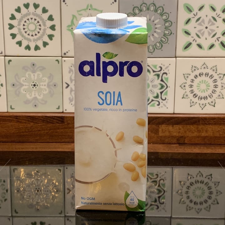 photo of Alpro Latte di soia shared by @mauriziocolotz on  14 Dec 2021 - review