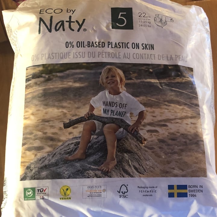 photo of Eco by naty Diapers shared by @vegmamy on  30 Nov 2021 - review