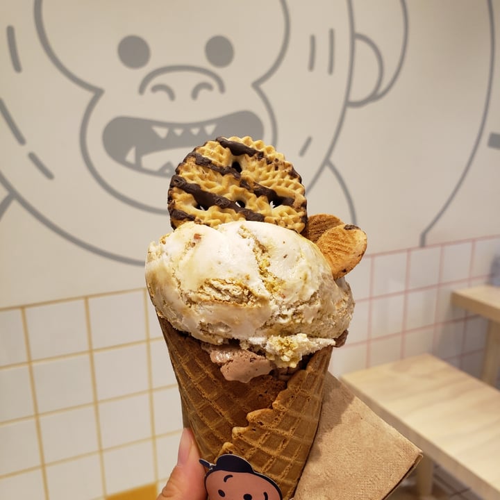 review photo of BōnMot Cono de plátano con cajeta y galletas shared by @ximenamachete on 13 Jul 2021 - review