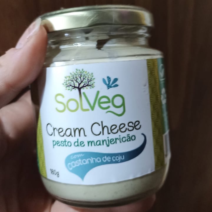 photo of Solveg Cream Cheese Manjericão shared by @giovana24 on  26 Jun 2022 - review