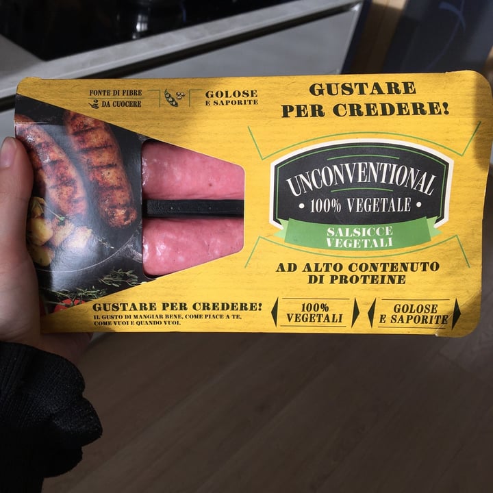 photo of Unconventional Salsicce Vegetali - Sausages shared by @gaiagreen on  16 Jan 2022 - review