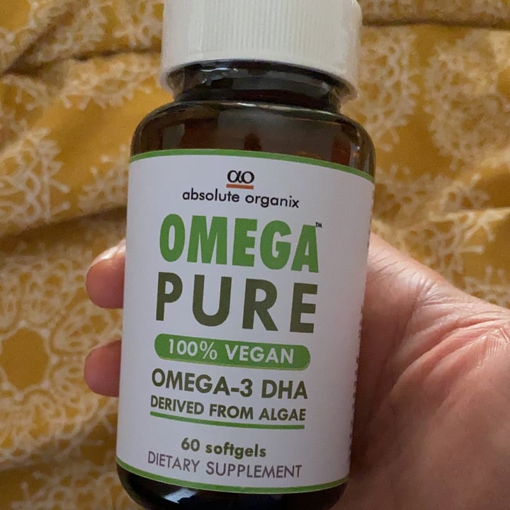 photo of Absolute Organix Omega Pure shared by @kelsoeatskindly on  15 May 2020 - review
