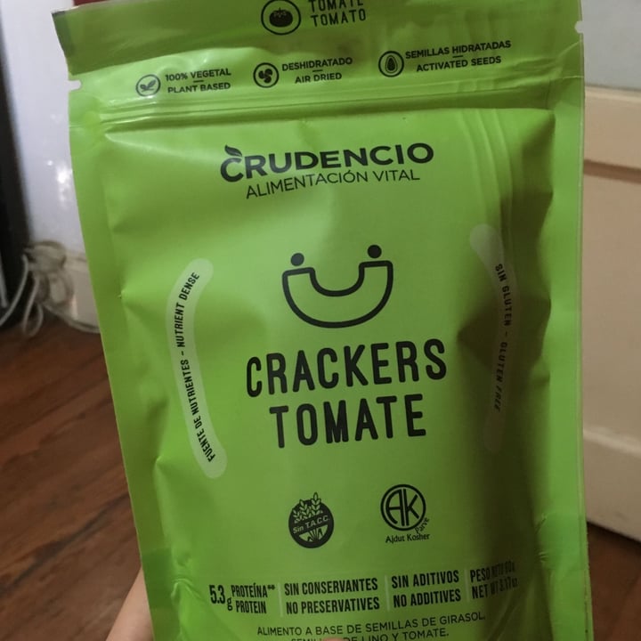 photo of Crudencio Crackers De Tomate shared by @ailujeanney on  06 May 2022 - review